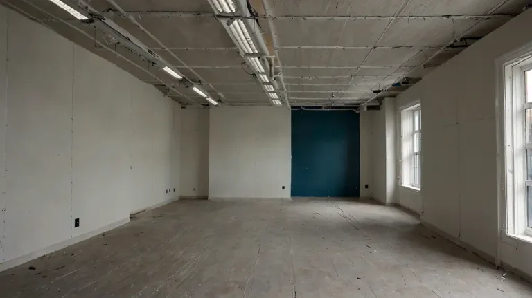 building a plasterboard wall