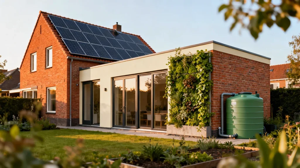 kosten uitbouw tussen bestaande muren