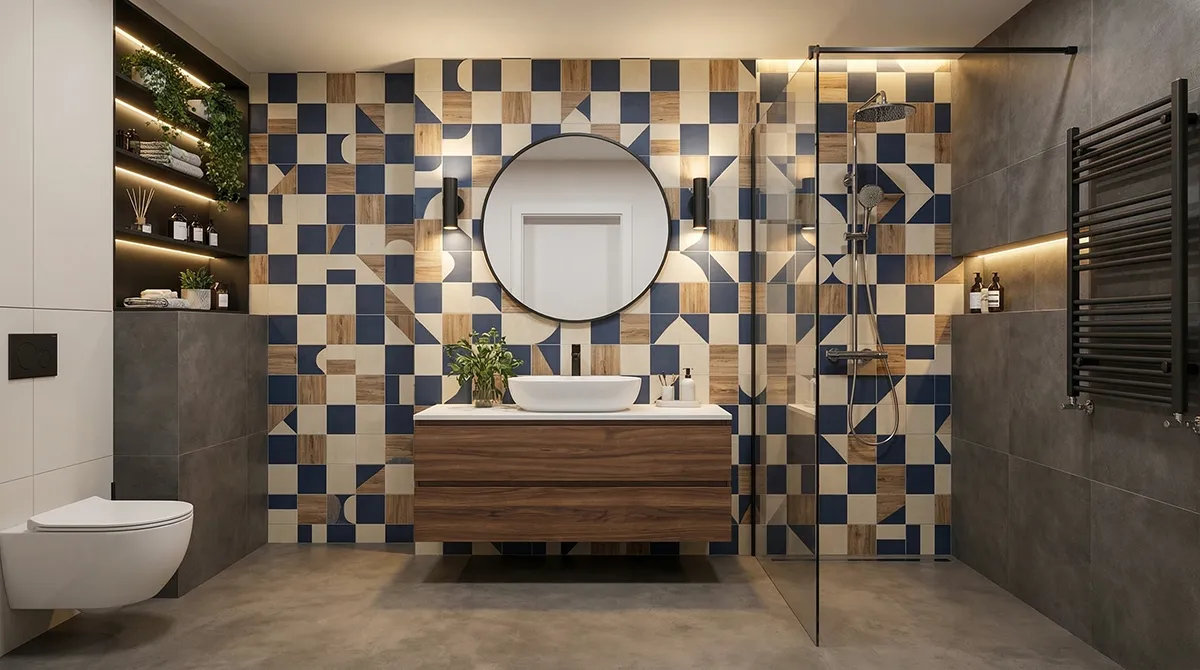 scheur in tegel herstellen