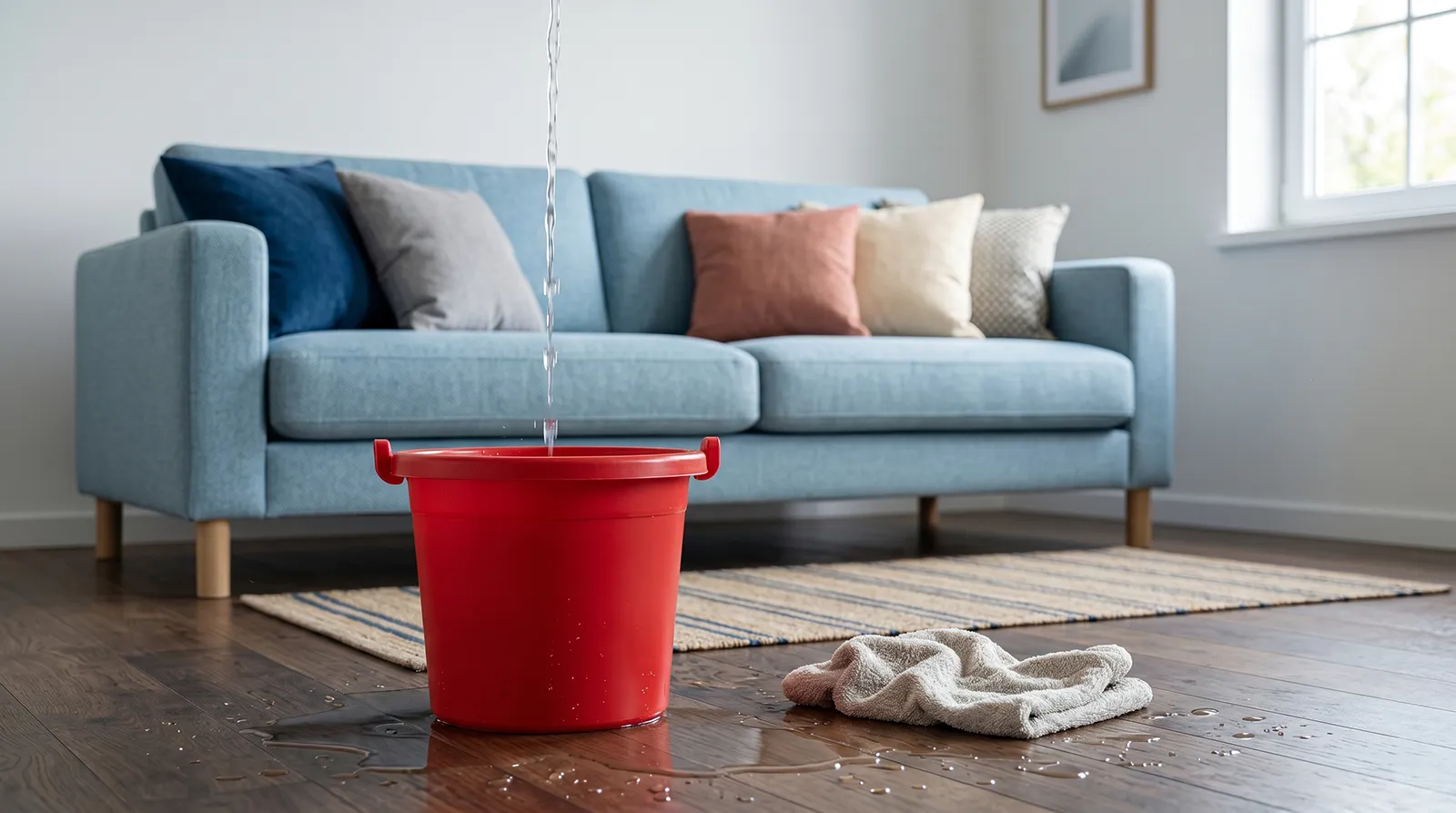 Ceiling Water Leak: Who to Call and What Steps to Take First