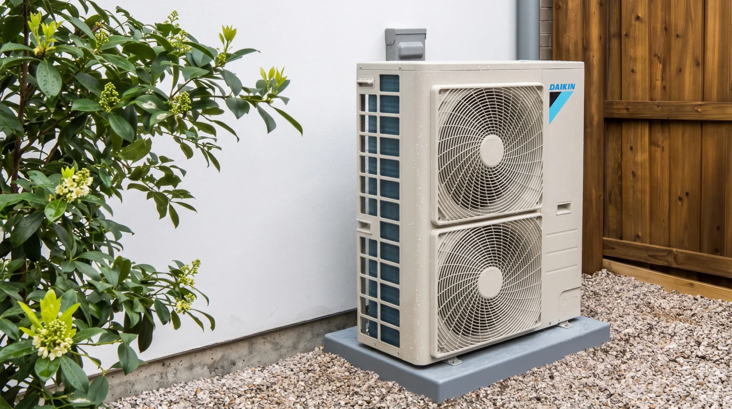 installation of heat pumps