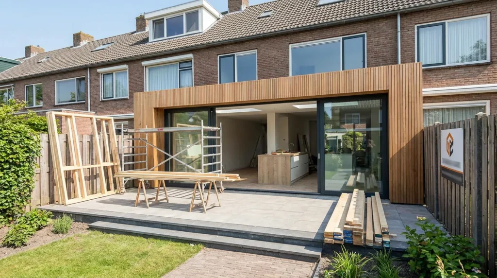 Woninguitbreiding verdieping