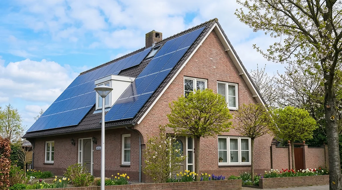 aansluitschema zonnepanelen