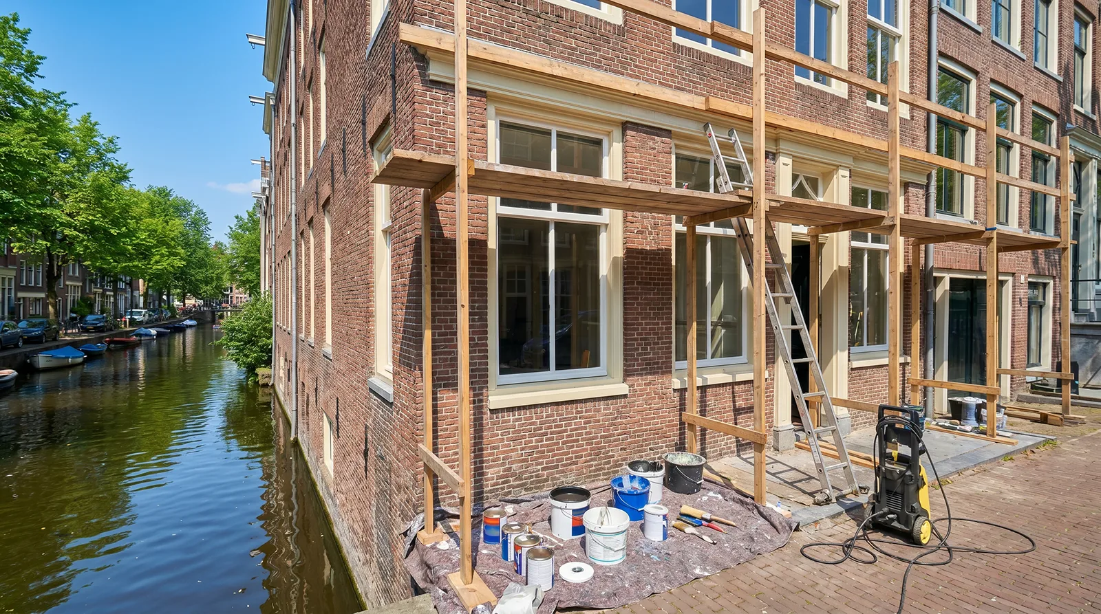 gevel reinigen