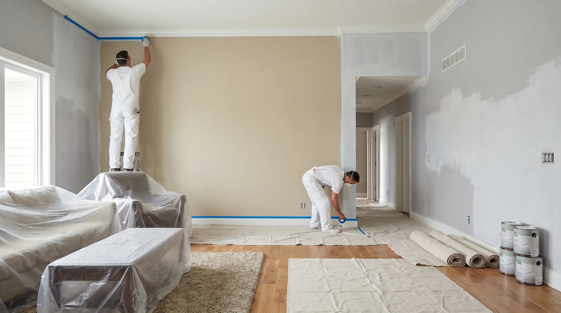 how much to paint house interior