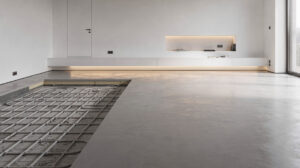 Installing Underfloor Heating Beneath Microcement Floors