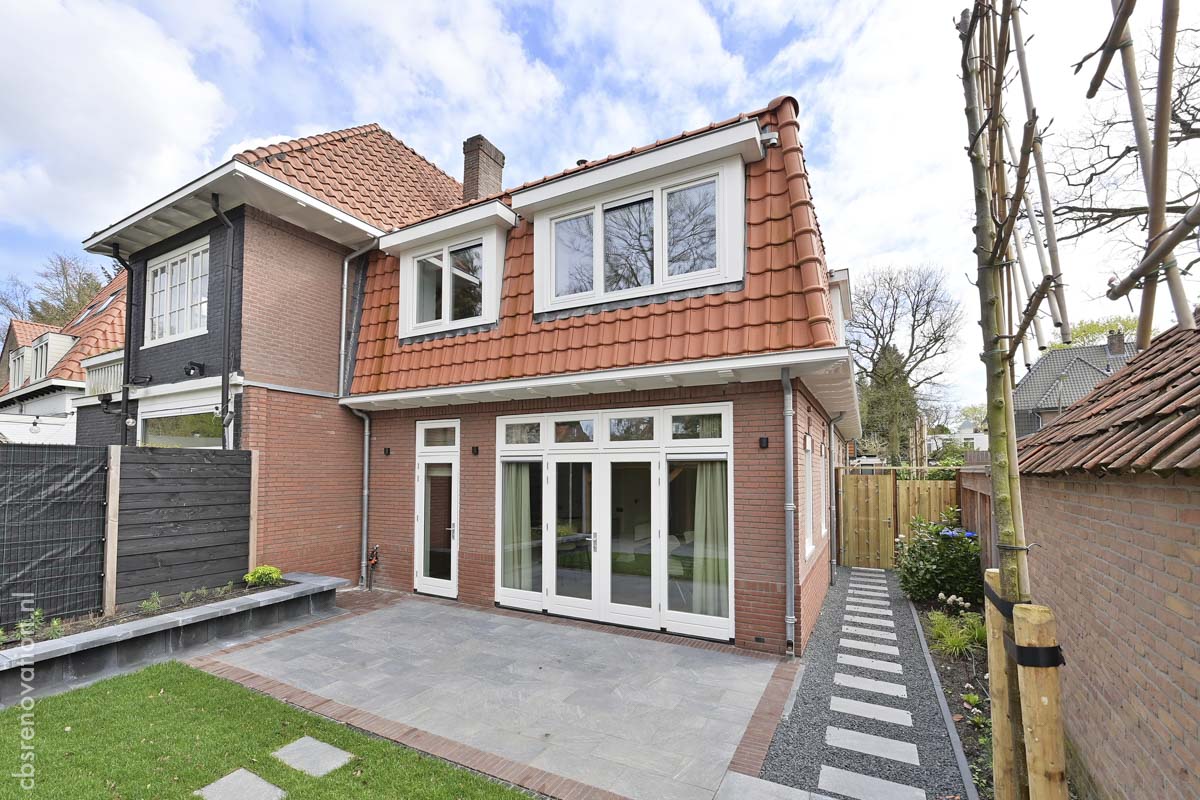 Meentweg 62 – renovatie en aanbouw – Bussum