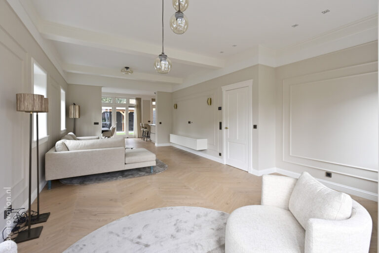 Living room looking through to the dining area