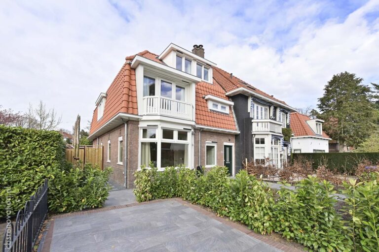 Front facade and garden path after renovation
